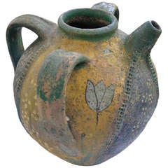 Antique 18th C Charentais Water Pitcher