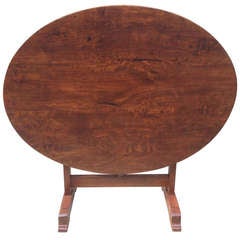 Beautiful French 19th C Wine Tasting Table