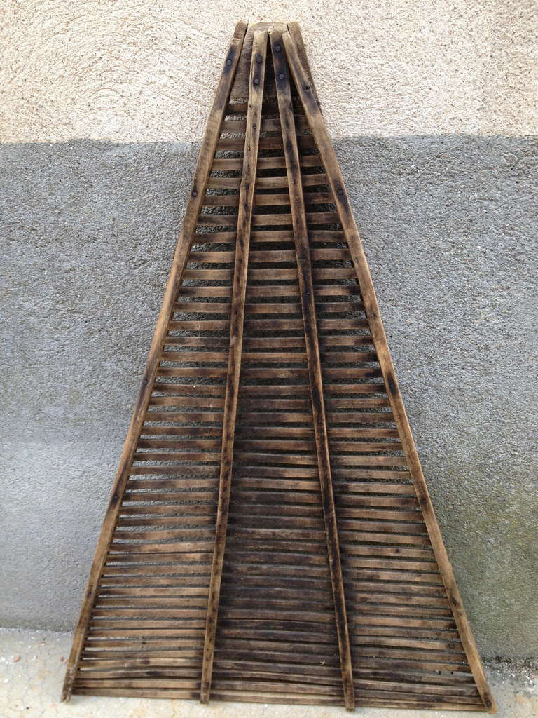 20th Century Geometric French Prune Drying Racks