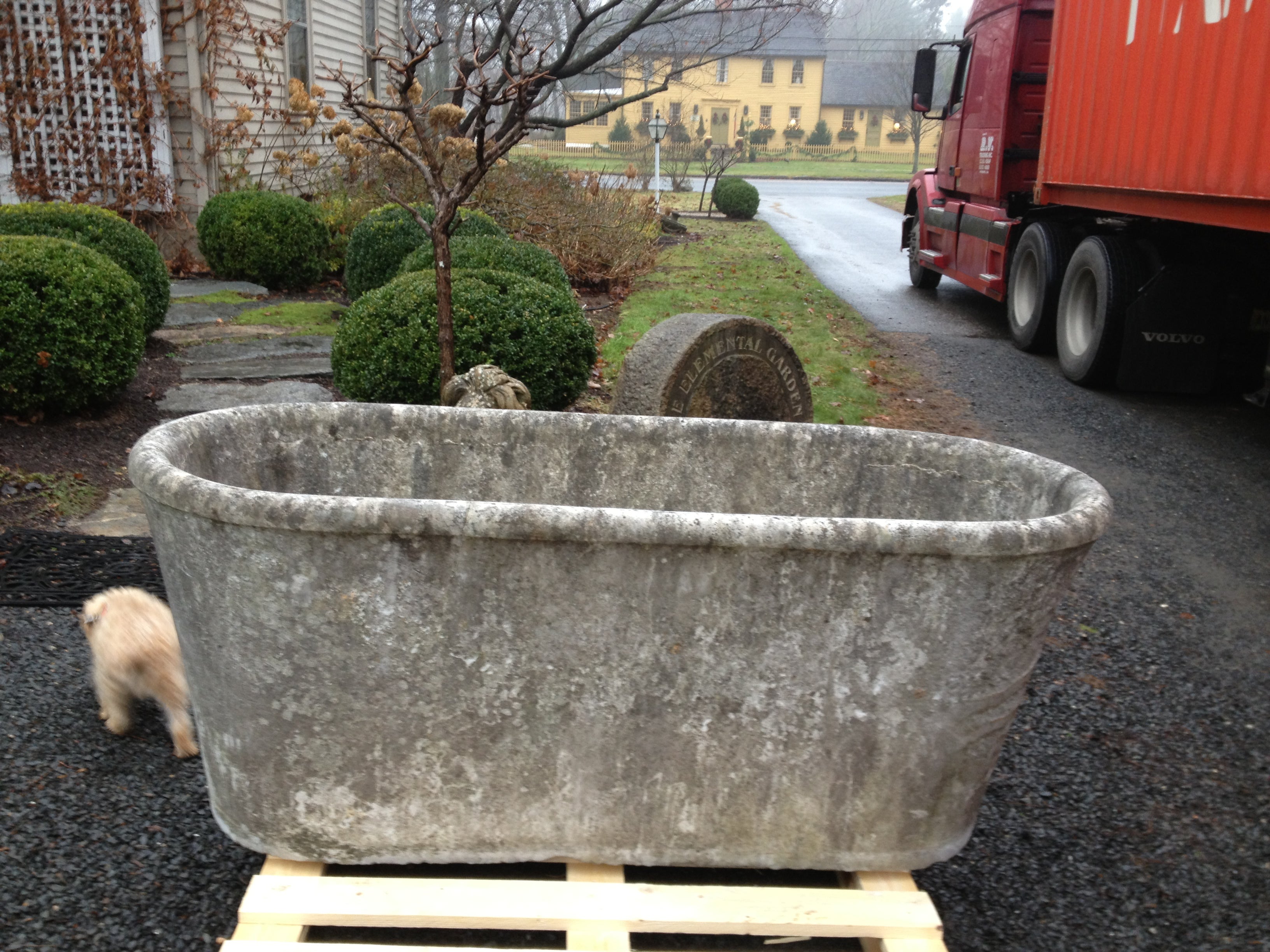 Fabulous 19th C French Marble Bathtub