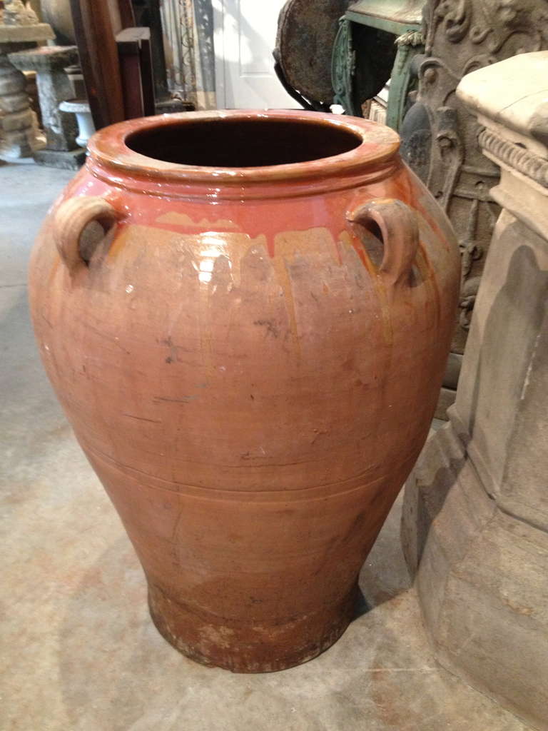 Demiglazed Basquaise Storage Jar 4