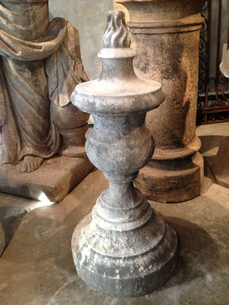 French 19th Century Marble Finials