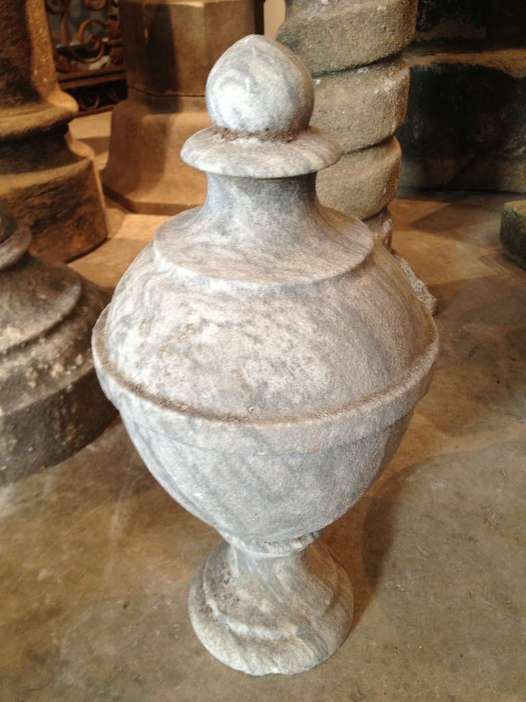 19th Century Marble Finials 3