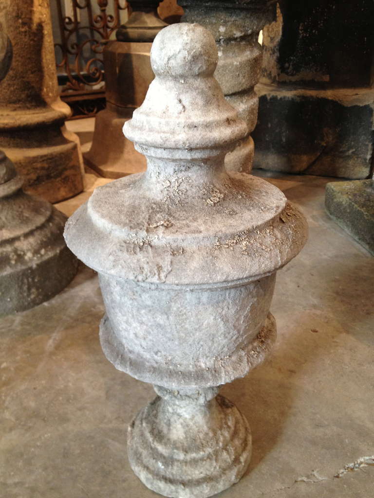 19th Century Marble Finials 2