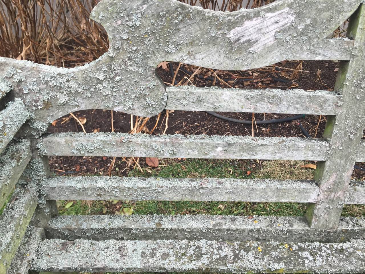 Long Pair of Teak Lutyens Benches 1