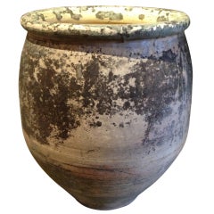 Antique Weathered Provencal Pot