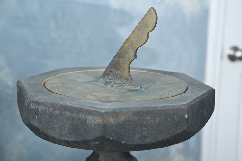 stone pedestal for sundial