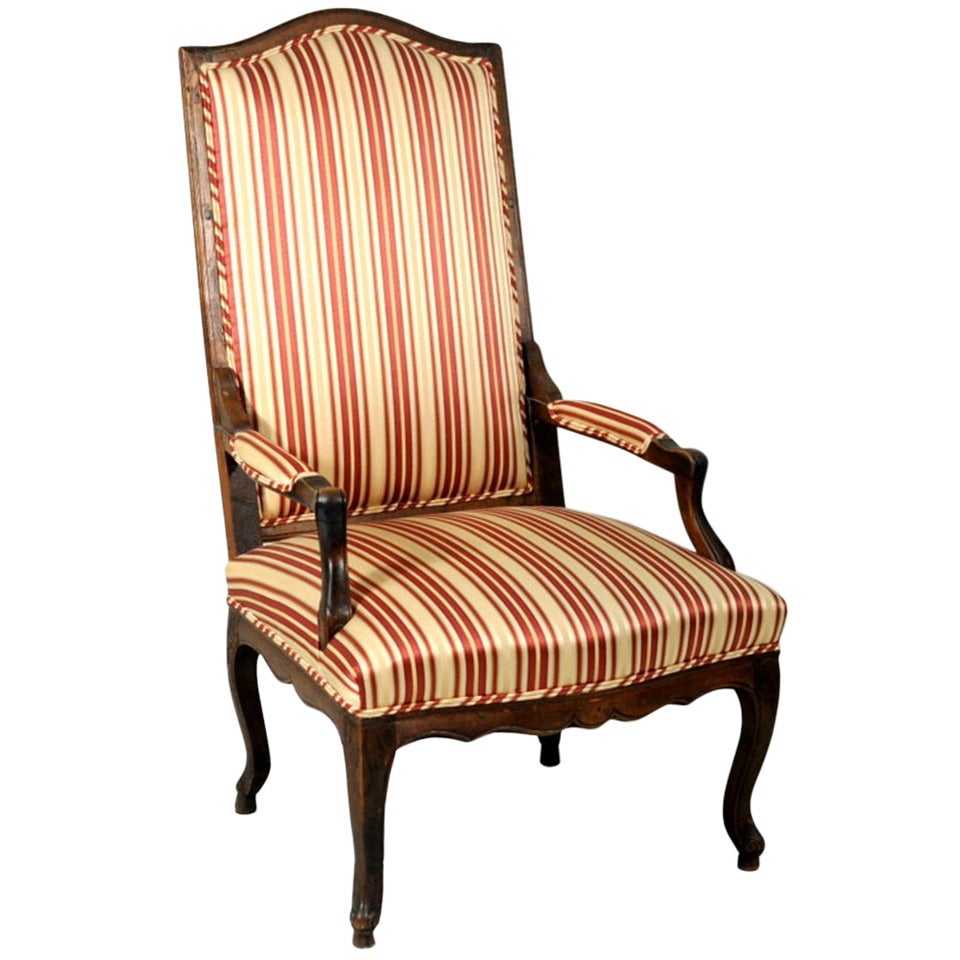 French Provincial Bergere Chair For Sale