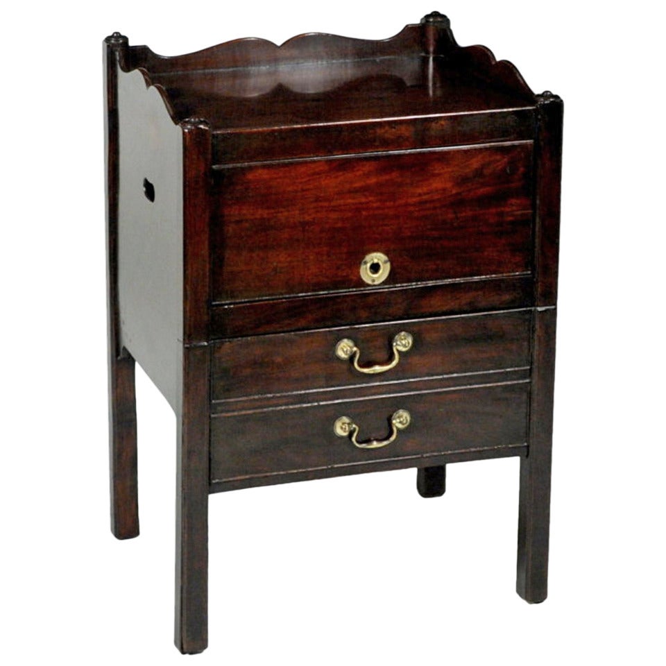 George III Commode Table For Sale