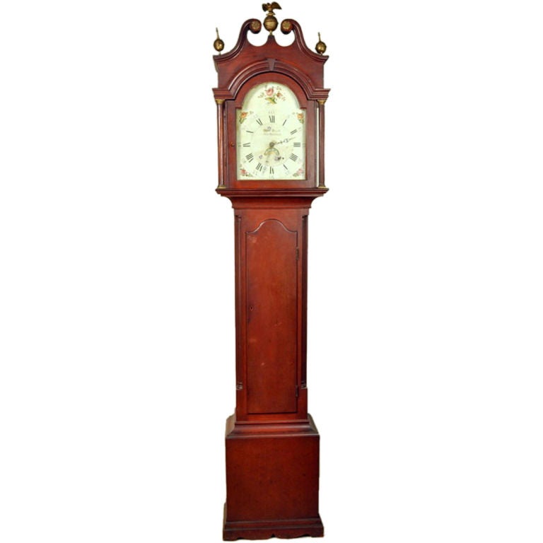 Federal Cherrywood Tall Clock For Sale At 1stDibs federal-cherrywood-tall-clock-for-sale-at-1stdibs