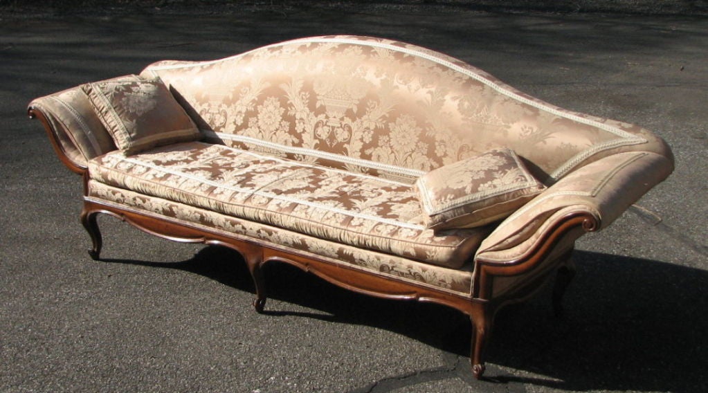 Italian Neoclassical Carved Sofa