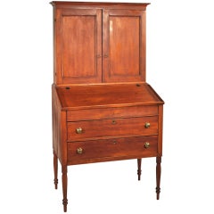 Antique Federal Birch Clerk's Secretary