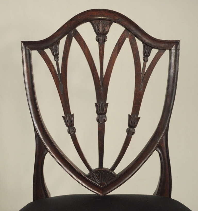 American Salem Hepplewhite Side Chair For Sale