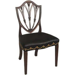 Antique Salem Hepplewhite Side Chair
