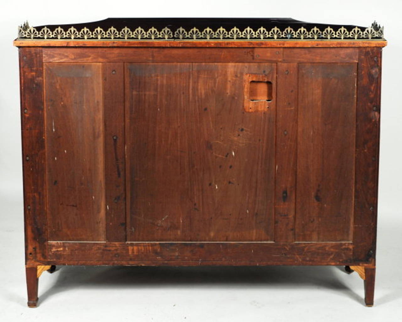Rare Regency Inlaid Satinwood Credenza or Serving Cabinet For Sale 2