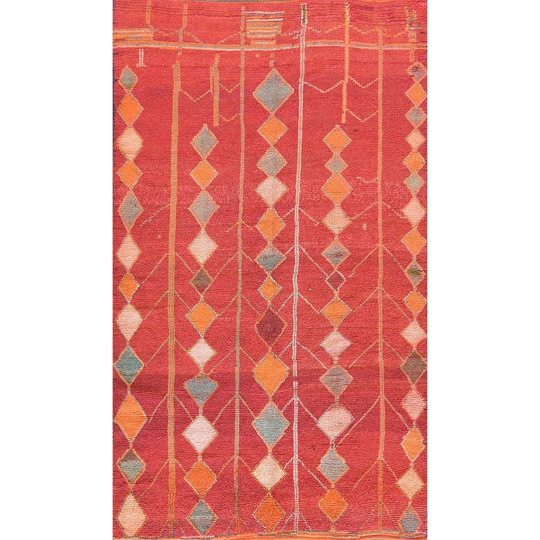Moroccan 5'10 x 9'7 For Sale at 1stDibs