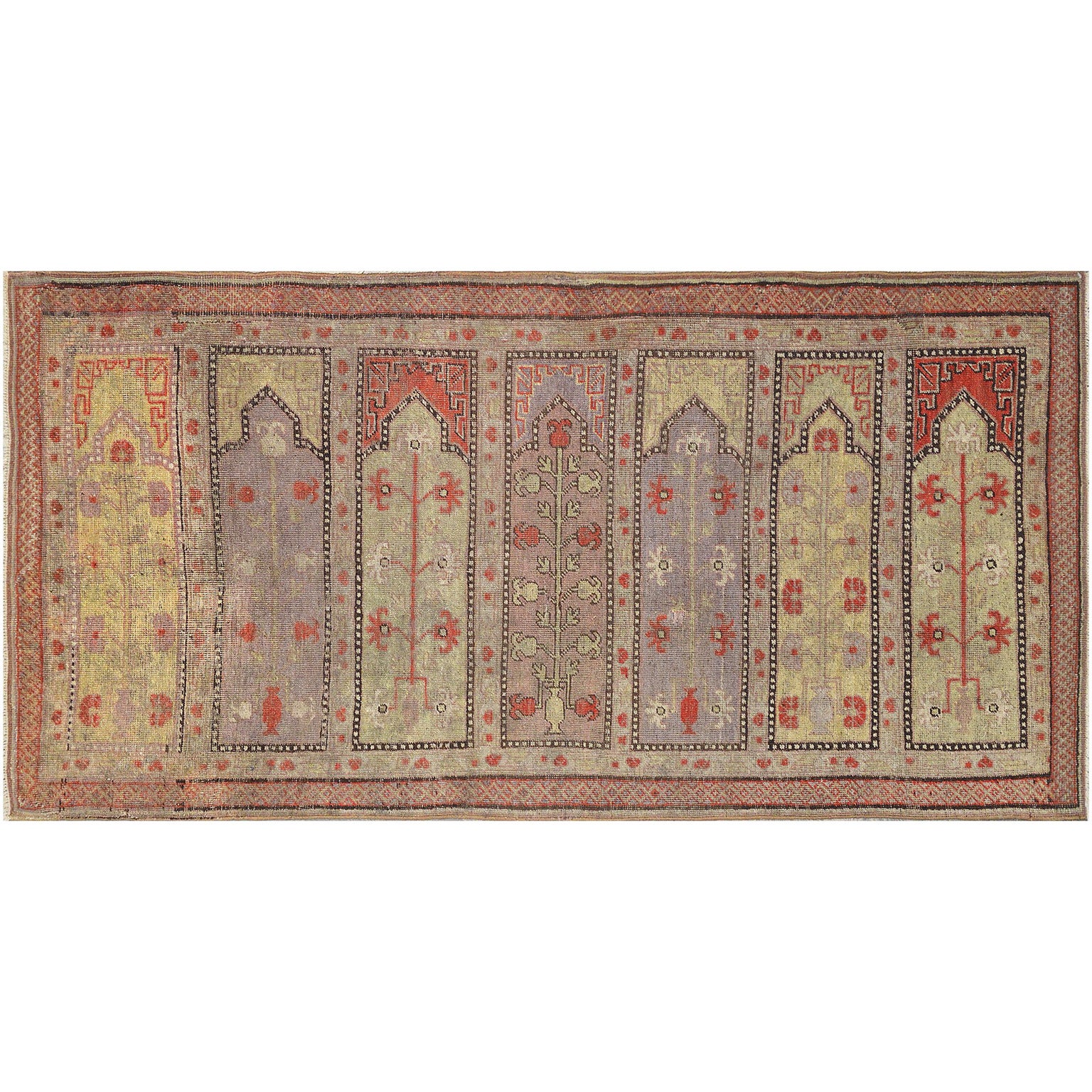 Antique Khotan C. 1880 For Sale