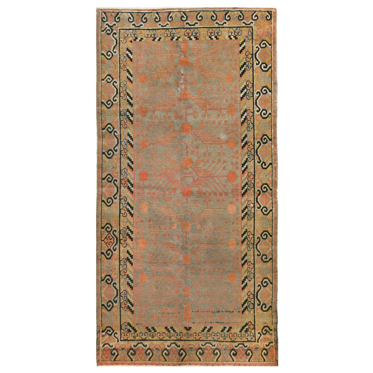 Antique Khotan Carpet For Sale