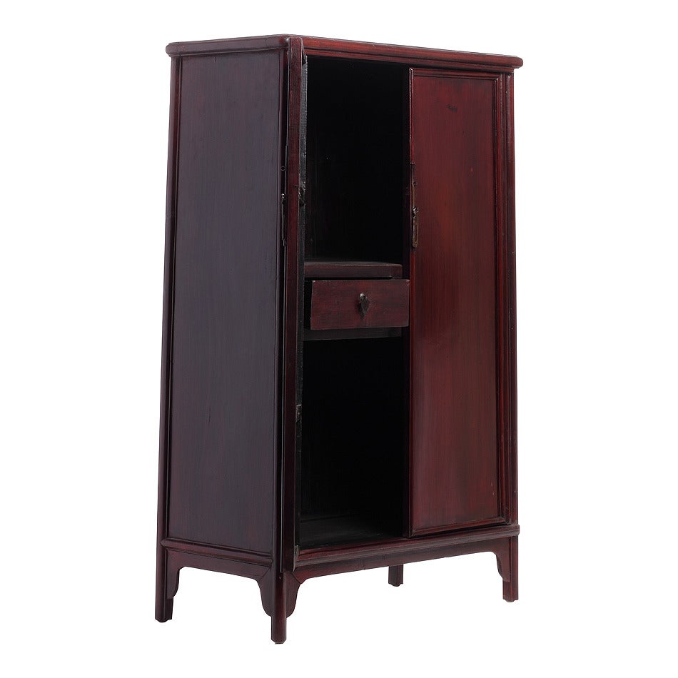 Pair of Chinese Side with Red Patina from the Early 20th