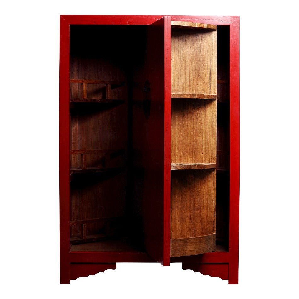 revolving liquor cabinet