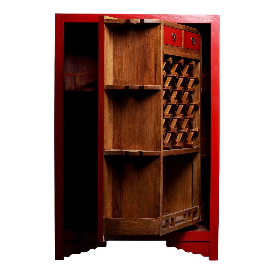 hidden liquor cabinet