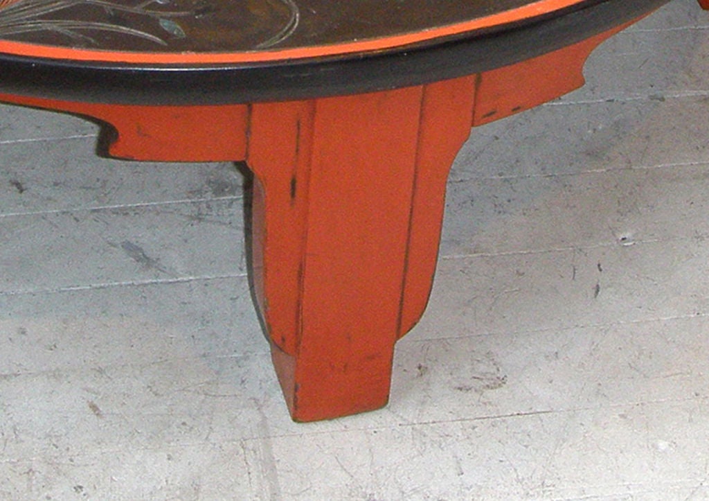 japanese round coffee table