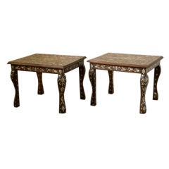 Orientalistes pair of tables
