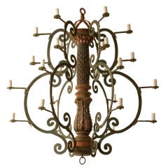 Baroque chandelier