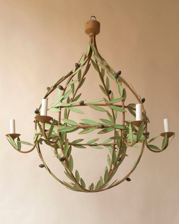 20th Century French Provencial chandelier