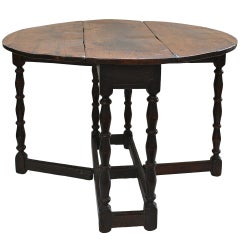 18th Century English Gate Leg Table