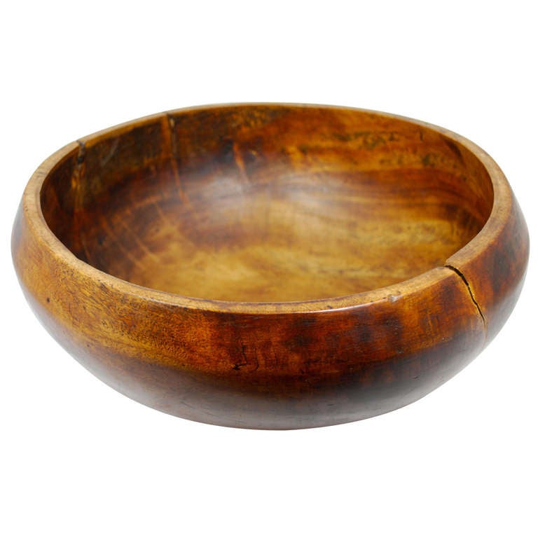 Late 18th Early 19th Century Hawaiian Koa Wood Bowl at 1stdibs