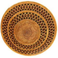 Gorgeous Youkuts Indian Basket Rattlesnake Pattern