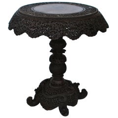 Outstanding 19th Century Anglo Indian Table