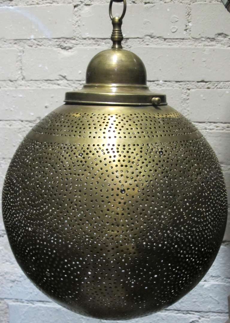 Great looking punch hole Moroccan ceiling light. Punch whole design creates beautiful light.