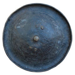 Antique Very Old Arussi African Hide Shield