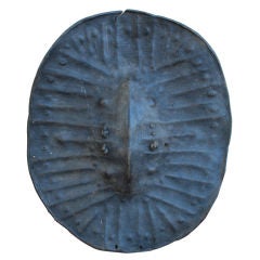 Antique Fine Old Arussi Hide Shield African