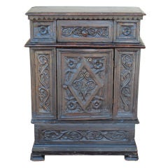 17th/18th Century Baroque Italian Credenza Cabinet