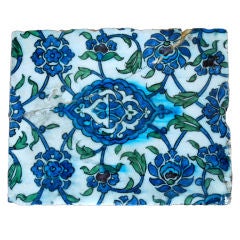 Important 16th Century Tile Damascus Syria