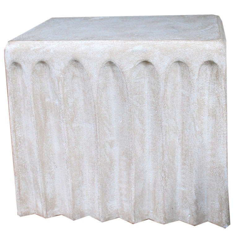 Plaster Draping Table in the Manner of John Dickinson