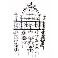Beautiful 18th Century Spanish Iron Esplatera Wall hanging