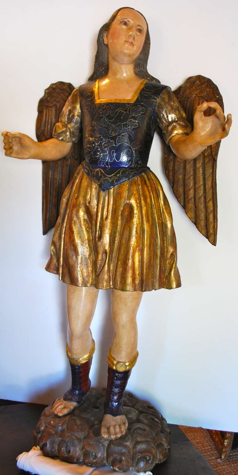 San Gabriel Archangel 18th Century Spanish Colonial