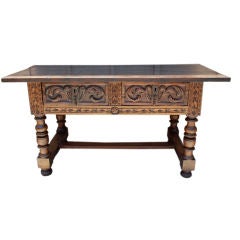 Outstanding 17th Century Spanish Walnut Console Table