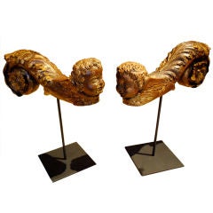 17th or 18th Century Italian Cherubs on Stands