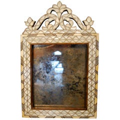 Beautiful 19th Century Syrian Mother Pearl Mirror