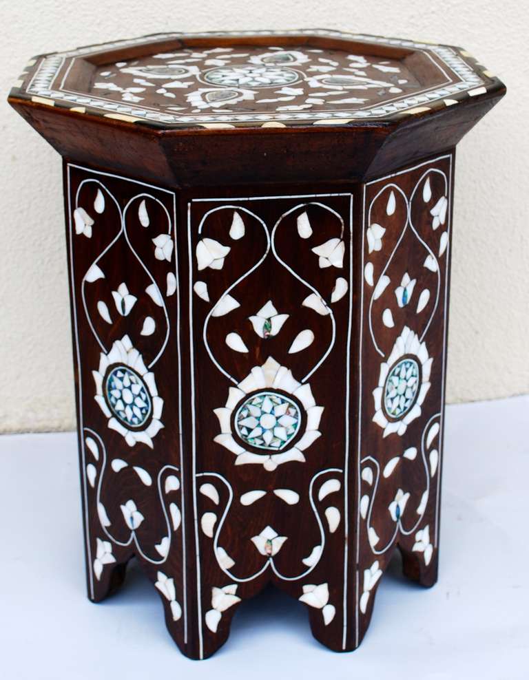 syrian side table
