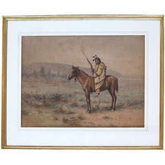 Frederick Verner, "Sioux Indian on Horseback"
