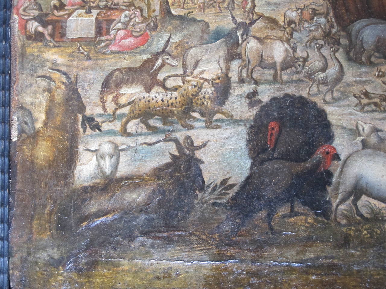 Rare, Allegorical, 17th Century Flemish Painting 