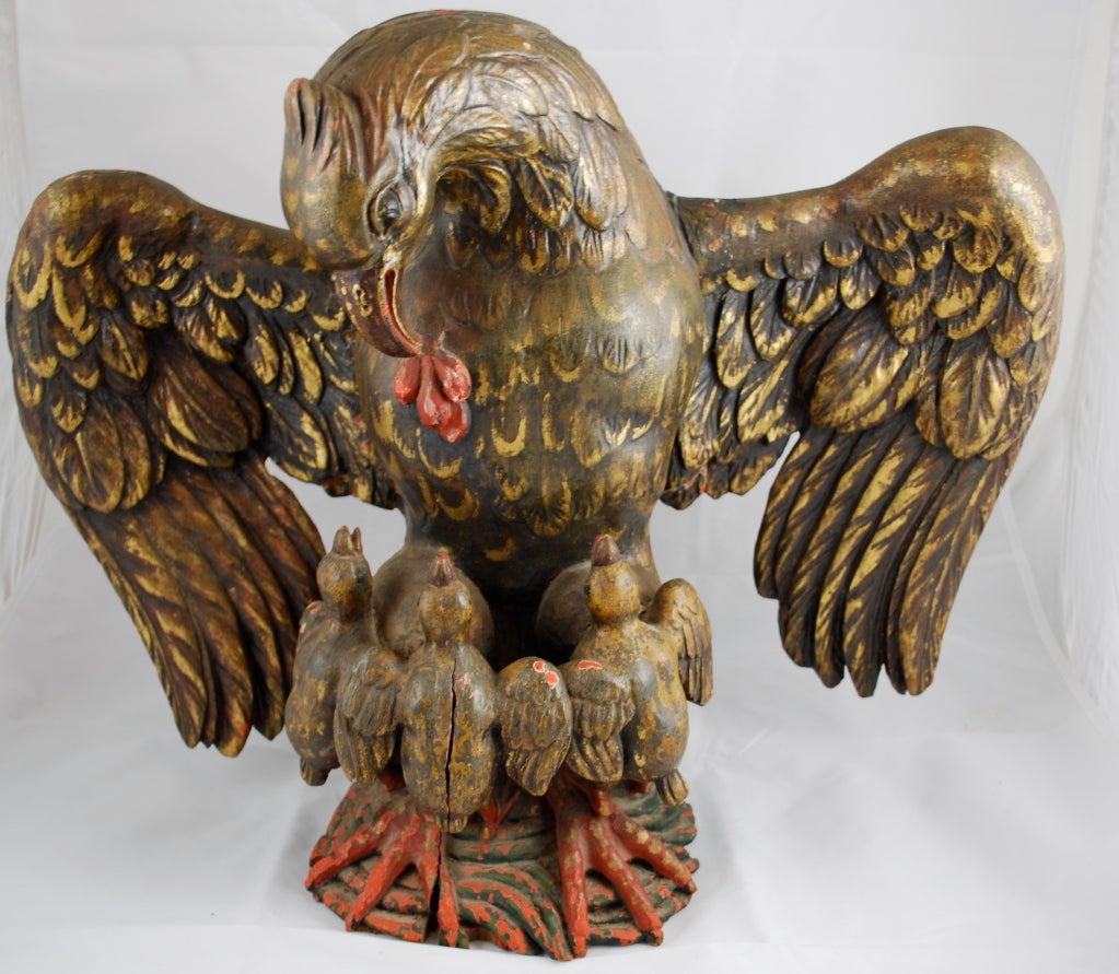 An early carving of an Eagle tearing at it's chest to feed it's young.











Haskell Antiques-Specializes in rare 16th, 17th, 18th Century Italian, Spanish, French, Syrian, Moroccan, French, Spanish Colonial, Anglo Indian,