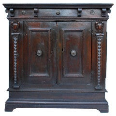 Excellent 17th Century Italian Credenza Cabinet