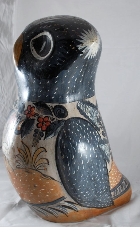 tonala pottery owl
